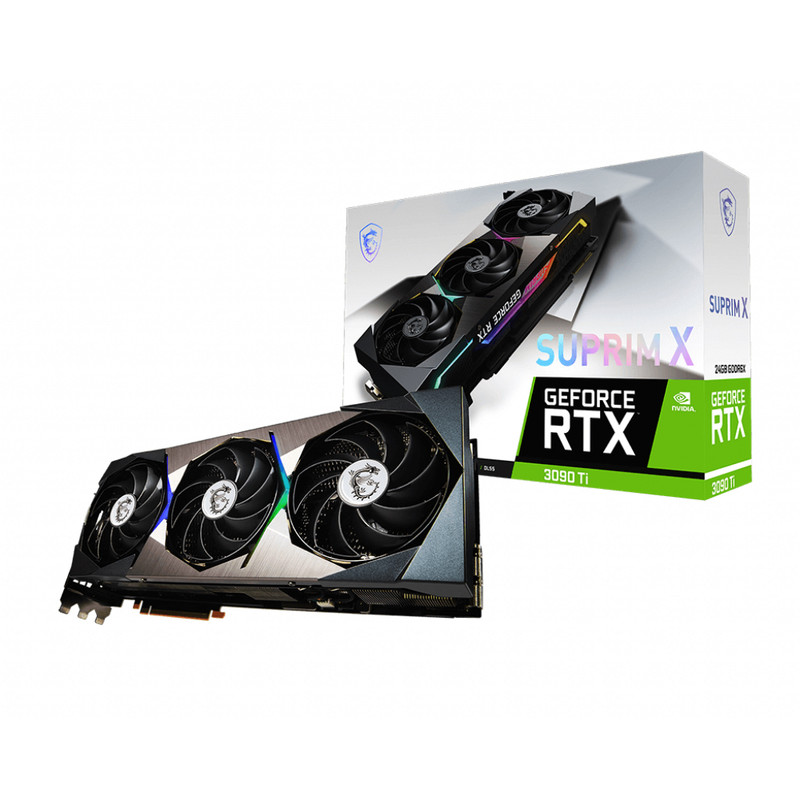 کارت گرافیک ام اس آی مدل GeForce RTX 3090 Ti SUPRIM X 24G