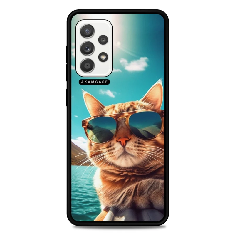 کاور آکام مدل AMC-WSGA52-CATS13 مناسب برای گوشی موبایل سامسونگ Galaxy A52