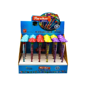 مداد فشنگی پارسیکار طرح فرفره کد 424-11 بسته 24 عددی