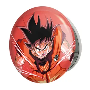 آینه جیبی خندالو طرح گوکو انیمه دراگون بال Dragon Ball مدل تاشو کد 12059 