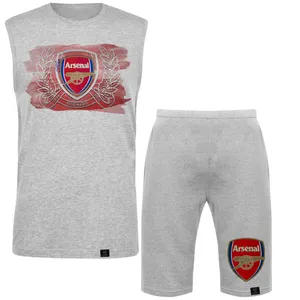 ست تاپ و شلوارک مردانه 27 طرح ARSENAL کد J30