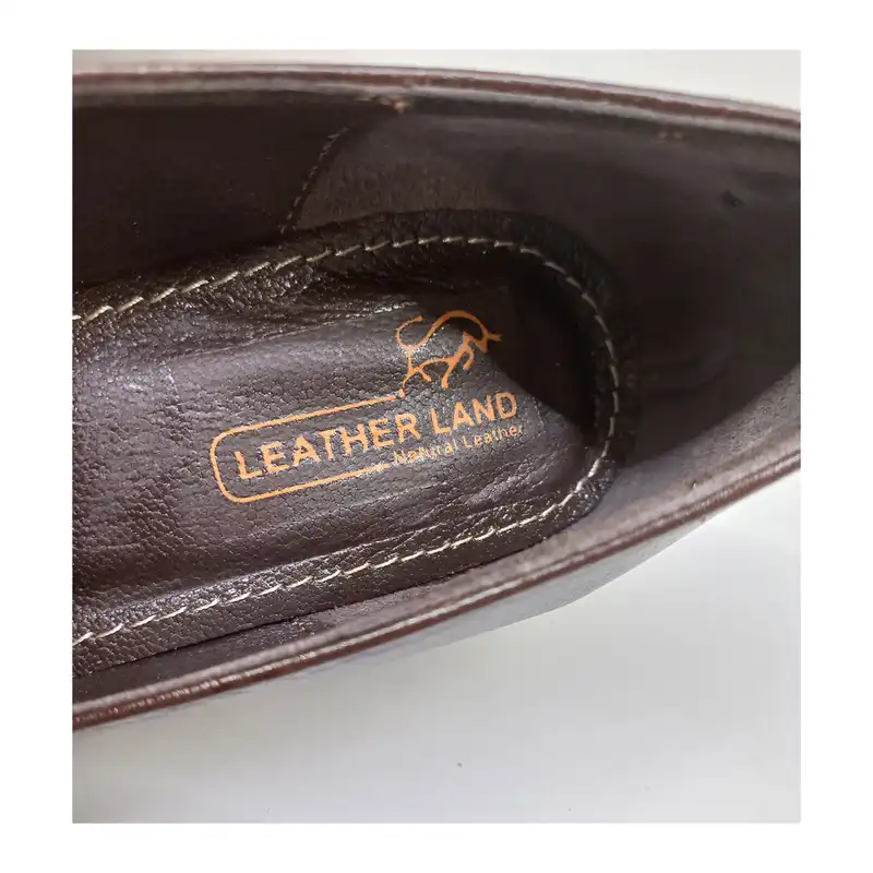 کفش زنانه سرزمین چرم کد 141767 رنگ قهوه ای