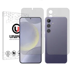 UNIPRO Star 4 model Matte screen protector suitable for Samsung Galaxy S24 Plus mobile phone along with the back protector