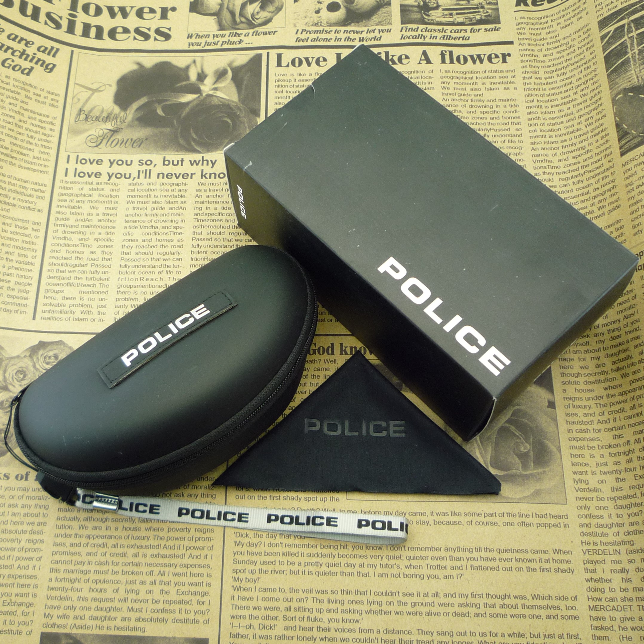 عینک آفتابی پلیس مدل SPL780-001 -  - 5