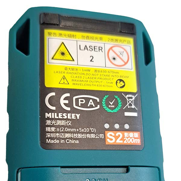 متر لیزری مایلسی مدل s2