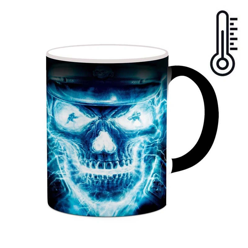 ماگ حرارتی کاکتی مدل گوست رایدر Ghost Rider کد mgh38726