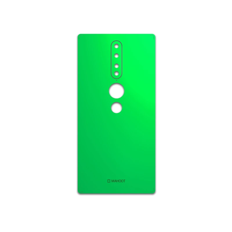 برچسب پوششی ماهوت مدل Matte-Green مناسب برای گوشی موبایل لنوو Phab2 Pro