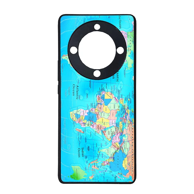 کاور طرح نقشه جهان مناسب برای گوشی موبایل آنر x9a