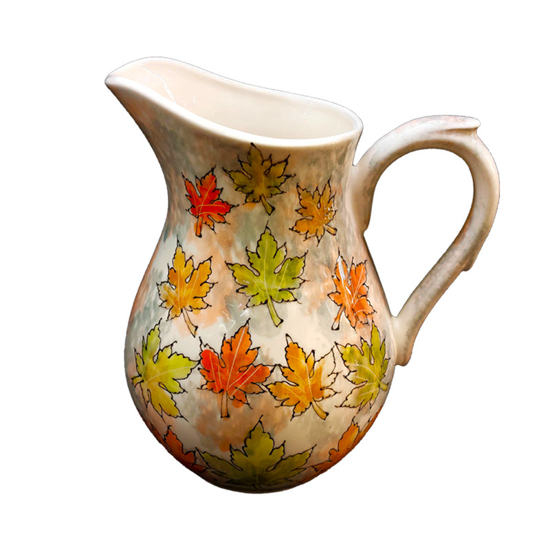 سرویس پارچ و لیوان 7 پارچه مدل پاییزی