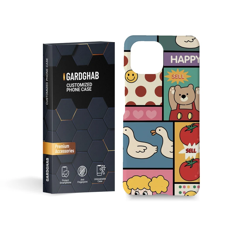 کاور گارد قاب مدل دخترانه مناسب برای گوشی موبایل شیائومی mi 11 lite 