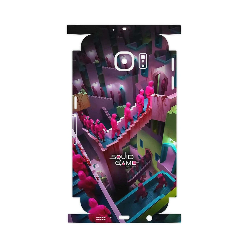 برچسب پوششی ماهوت مدل Squid Game-FullSkin مناسب برای گوشی موبایل سامسونگ Galaxy S6 Edge