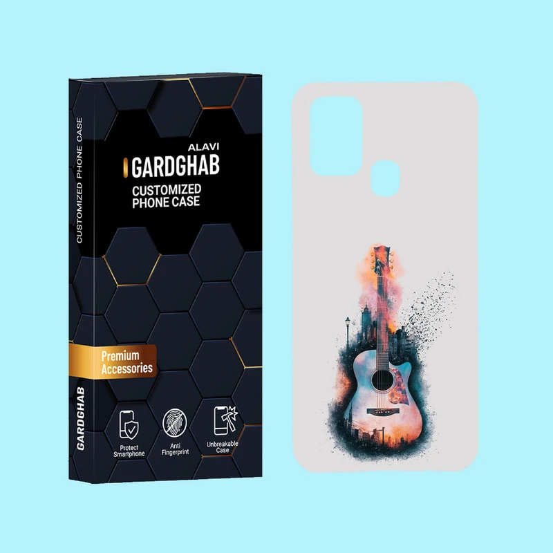 کاور گارد قاب علوی مدل ساز و موزیک مناسب برای گوشی موبایل سامسونگ Galaxy M31