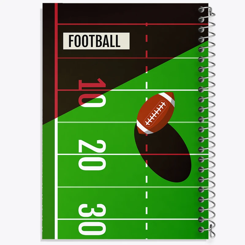 دفتر ژورنال نویسی 50 برگ خندالو مدل نقطه ای طرح راگبی کد N1078