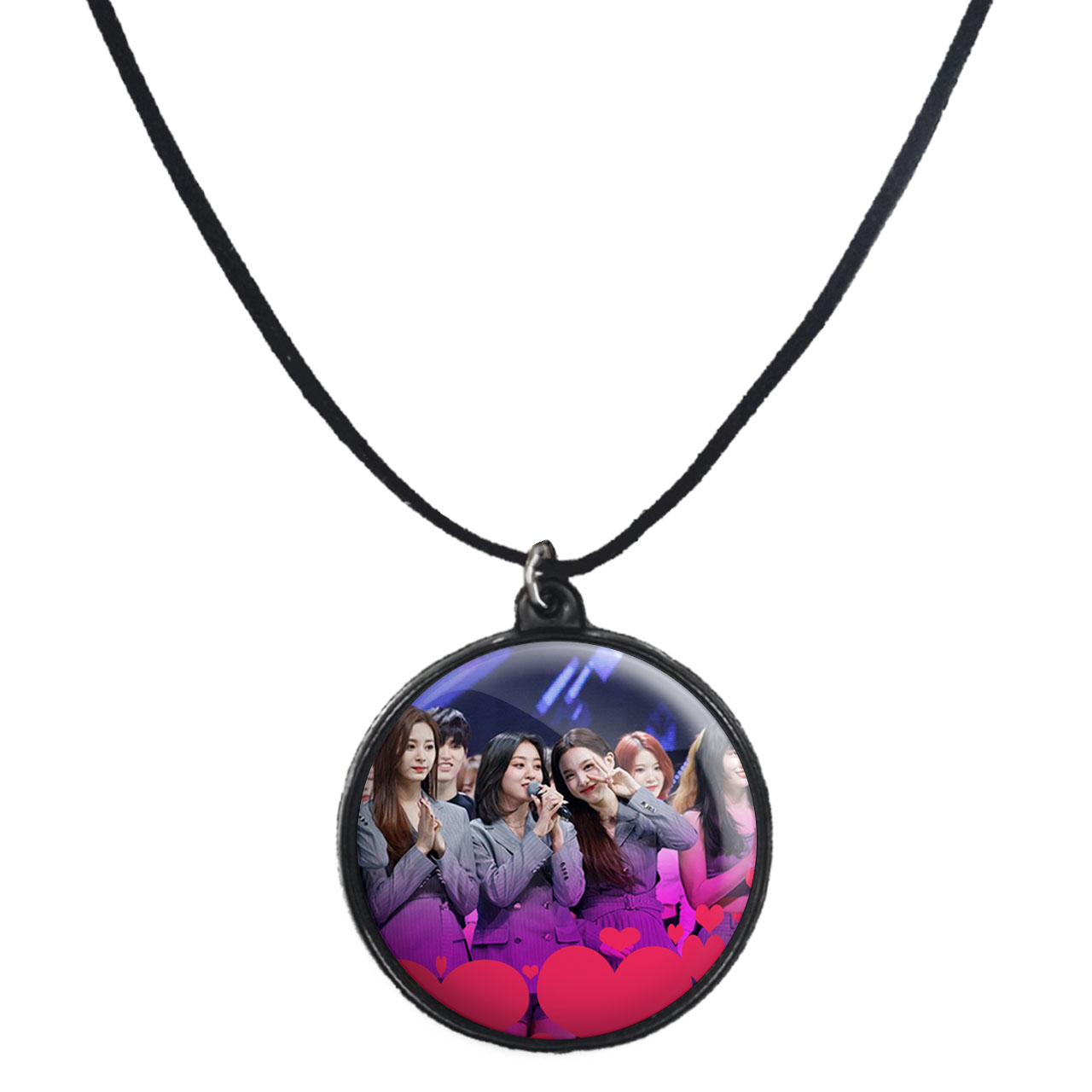 گردنبند پرمانه طرح تو ایس کد pmb.18304 مدل دو طرفه