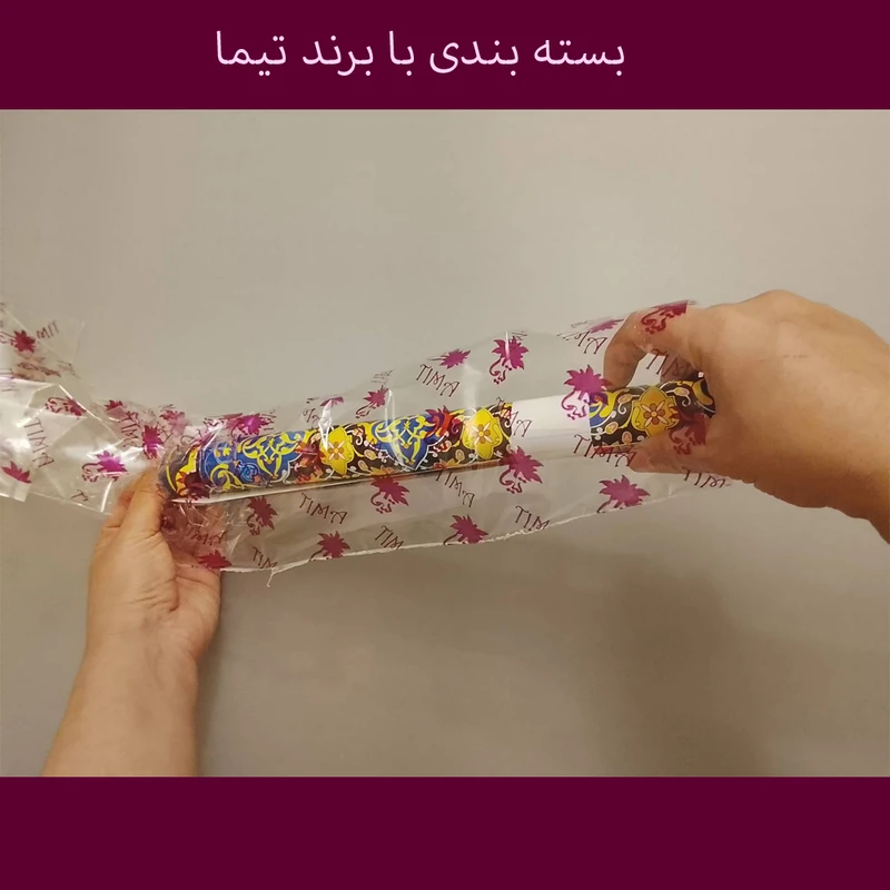 عکس شماره 3 : کاغذ کادو تیما مدل مینیاتور سایز 50 * 70 سانتی متر مجموعه 10 عددی