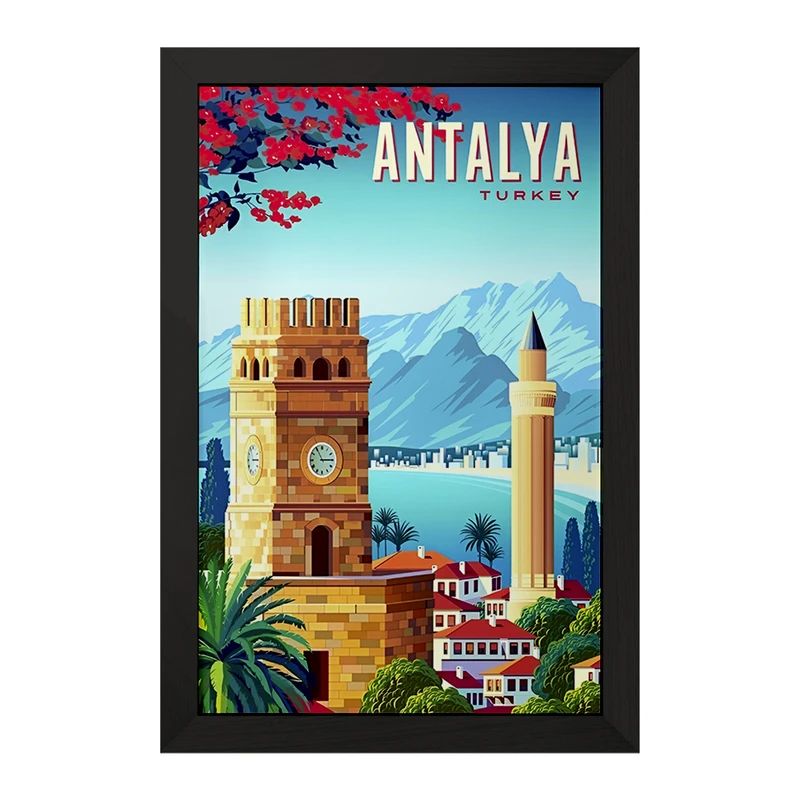 تابلو خندالو مدل آنتالیا (Antalya) کد F6313