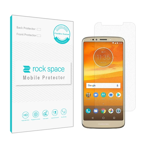  محافظ صفحه نمایش مات راک اسپیس مدل 180M-01G مناسب برای گوشی موبایل موتورولا Moto E5 Plus