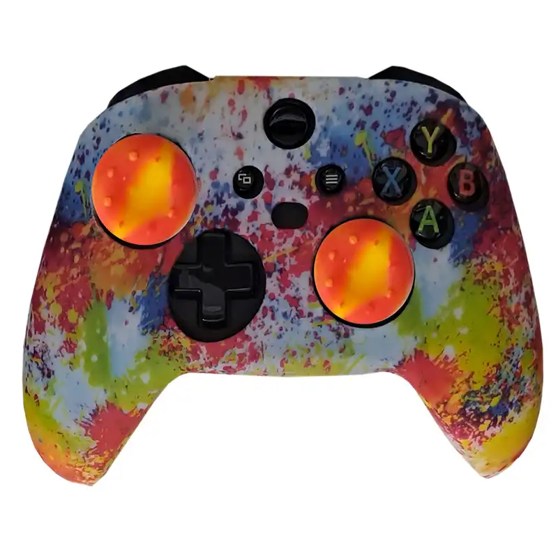 محافظ دسته ایکس باکس سری اس مدل Colorful XS78 به همراه روکش آنالوگ
