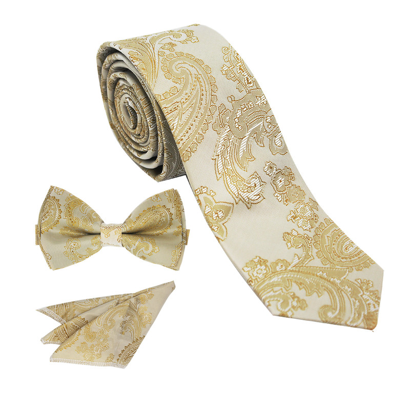 ست کراوات و پاپیون و پوشت مردانه مدل MSET122C