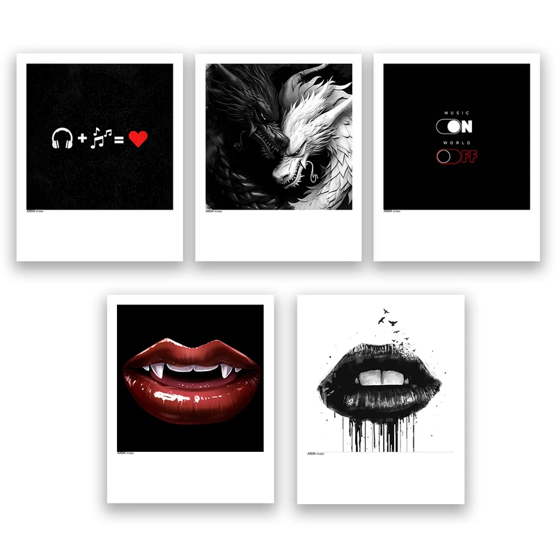 آویز تزیینی عرش مدل فانتزی کد Asa234 مجموعه پنچ عددی