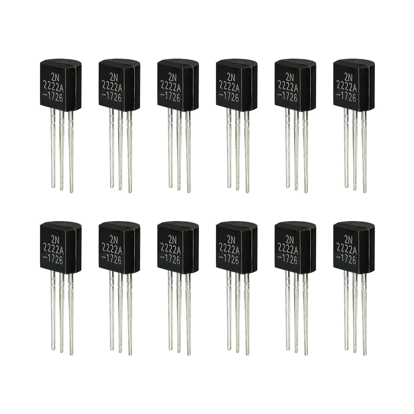 ترانزیستور مدل 2N2222A بسته 12 عددی