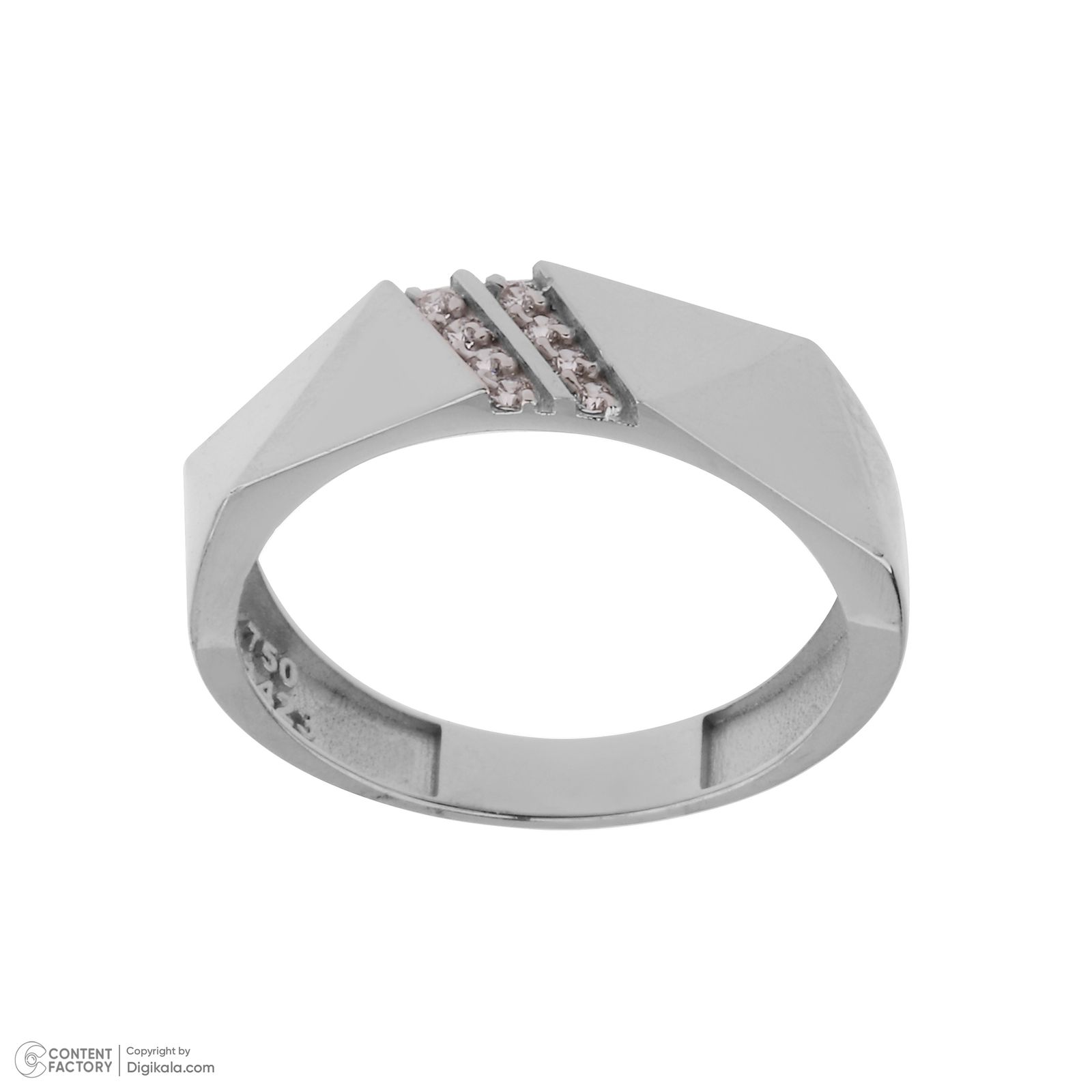 ست حلقه طلا 18 عیار زنانه و مردانه مایا ماهک مدل MR1361 -  - 8