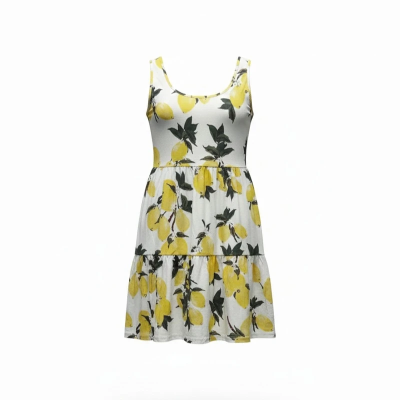 پیراهن یقه گرد زنانه مدل لیمو