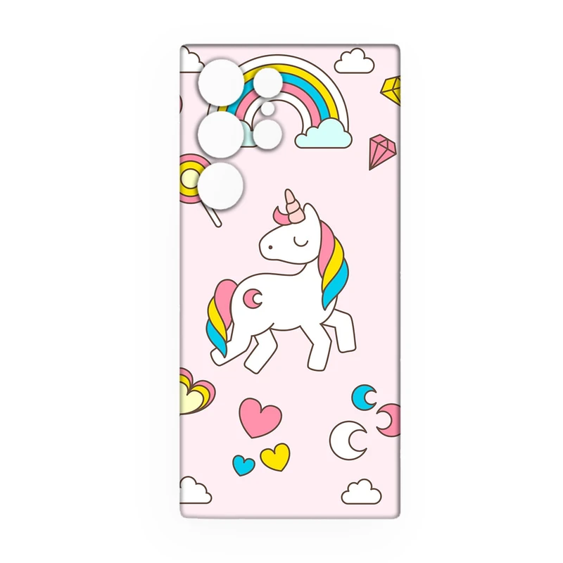 کاور طرح یونیکورن کد 187 مناسب برای گوشی موبایل سامسونگ Galaxy S25 Ultra