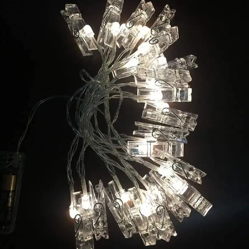 ریسه ال ای دی مدل گیره عکس طول 5 متر