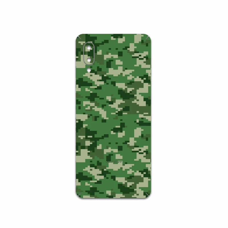 برچسب پوششی ماهوت مدل Army-Green-Pixel مناسب برای گوشی موبایل سامسونگ Galaxy A02