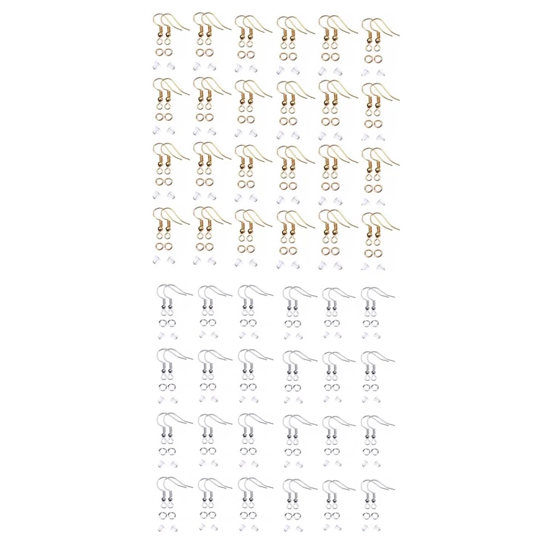 پایه گوشواره و حلقه اتصال کد 085 بسته 500 عددی