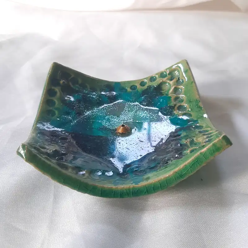 جاعودی سفالی طرح رزین شفق قطبی