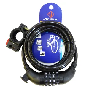 قفل دوچرخه الکس کد met-150