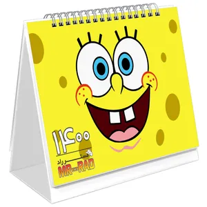 تقویم رومیزی سال 1400 مستر راد طرح باب اسفنجی کد 1196 Bob sponge
