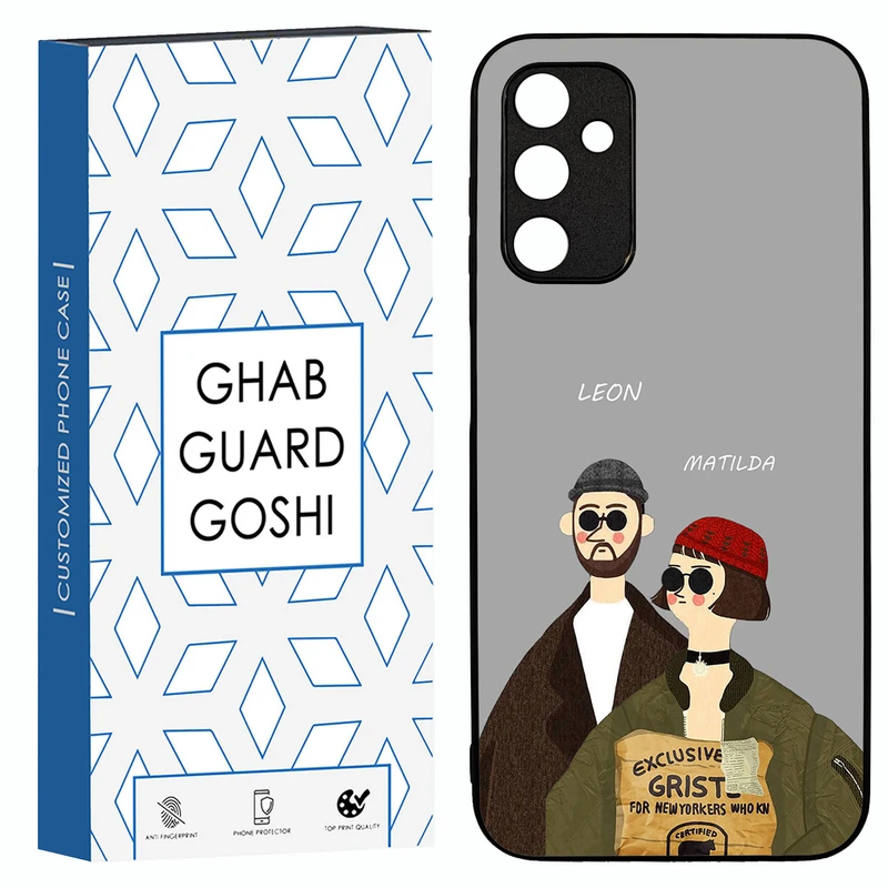 کاور قاب گارد گوشی طرح لئون و ماتیلدا کد TPU-095 مناسب برای گوشی موبایل سامسونگ Galaxy A14