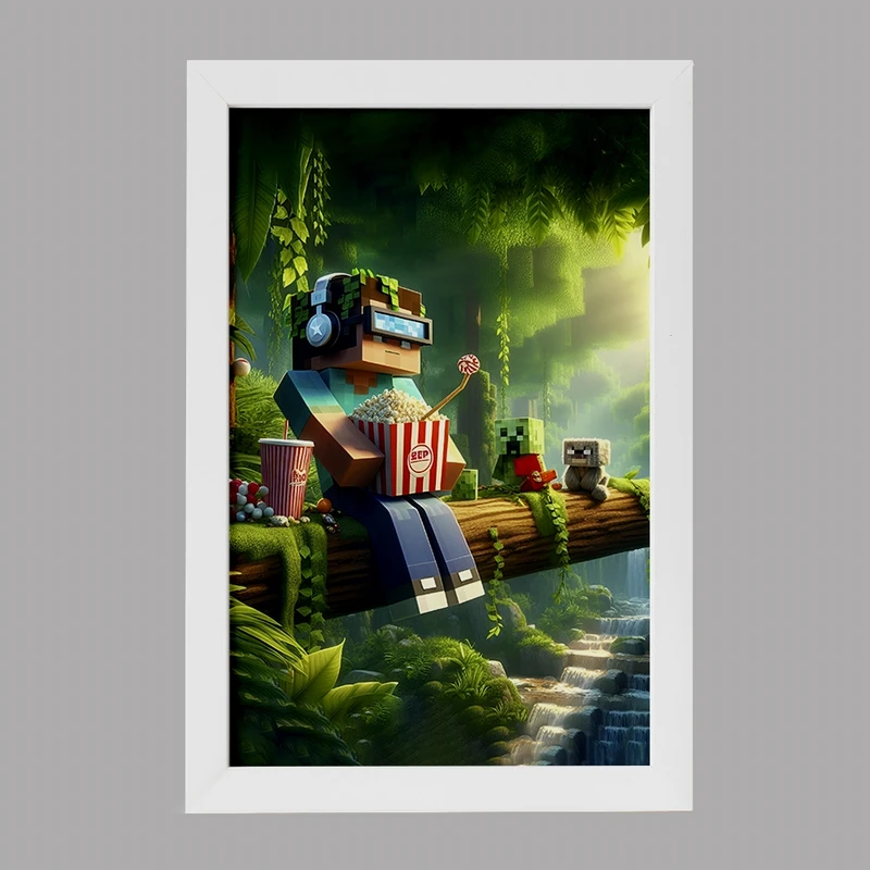 تابلو خندالو مدل ماینکرافت (Minecraft) کد F3548