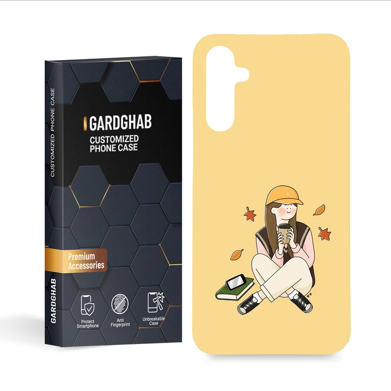   کاور گارد قاب مدل دخترانه مناسب برای گوشی موبایل سامسونگ Galaxy a34 5g