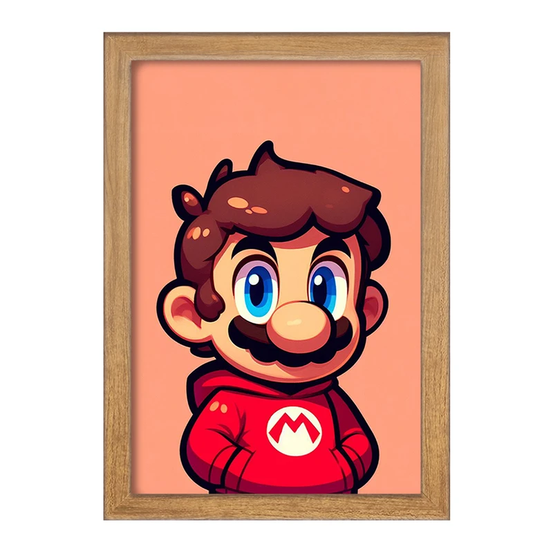 تابلو خندالو مدل سوپرماریو (Super Mario) کد F961