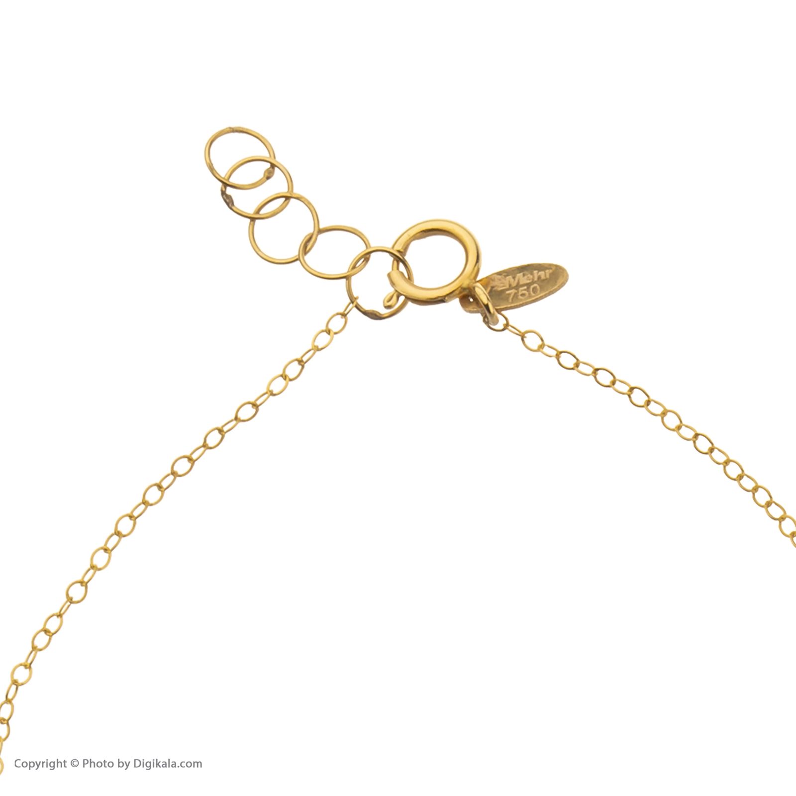 دستبند طلا 18 عیار زنانه مایا ماهک مدل MB0969 -  - 4