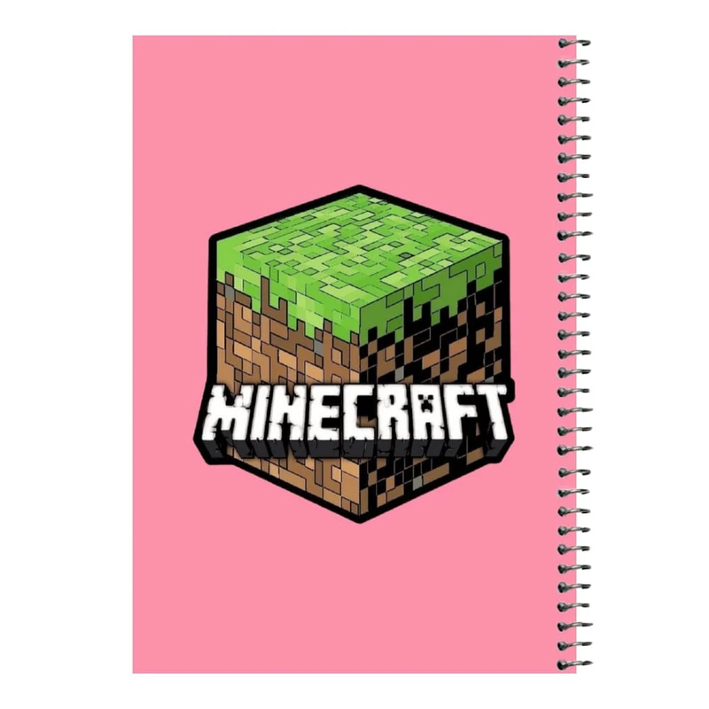 دفتر مشق 80 برگ اس جی مدل ماینکرفت کد۱۴   