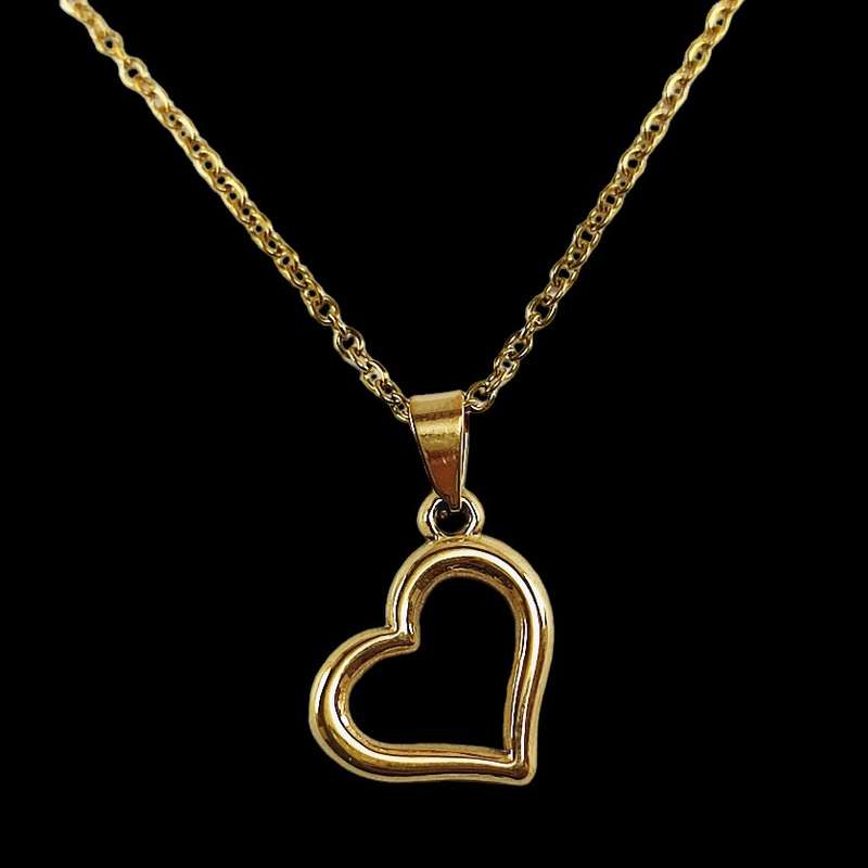 گردنبند زنانه مدل قلب گردنبند زنانه مدل قلب