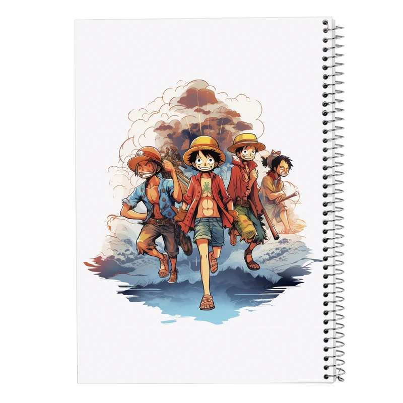 دفتر مشق 100 برگ مدوپد مدل وان پیس One Piece کد DF11585