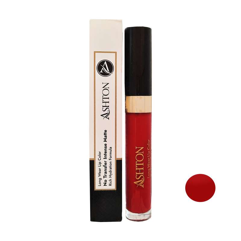 رژ لب مایع اشتون مدل روغن دانه کرنبری شماره GM 78