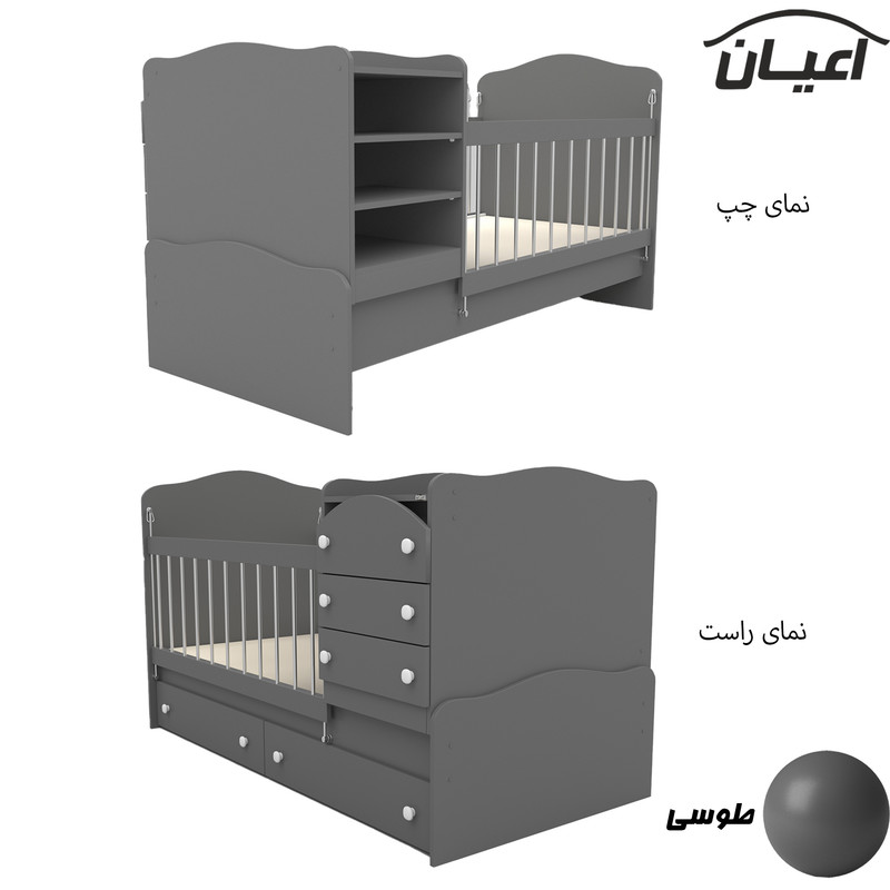 تختخواب کودک اعیان مدل FH786