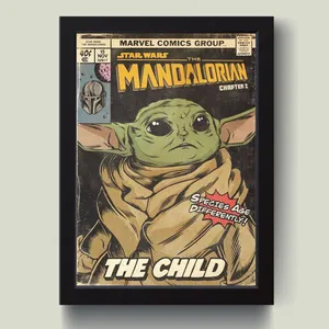 تابلو مدل Baby yoda کد MJ131322