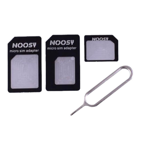 تبدیل سیم کارت های نانو و میکرو به استاندارد مدل 1 NOOSY