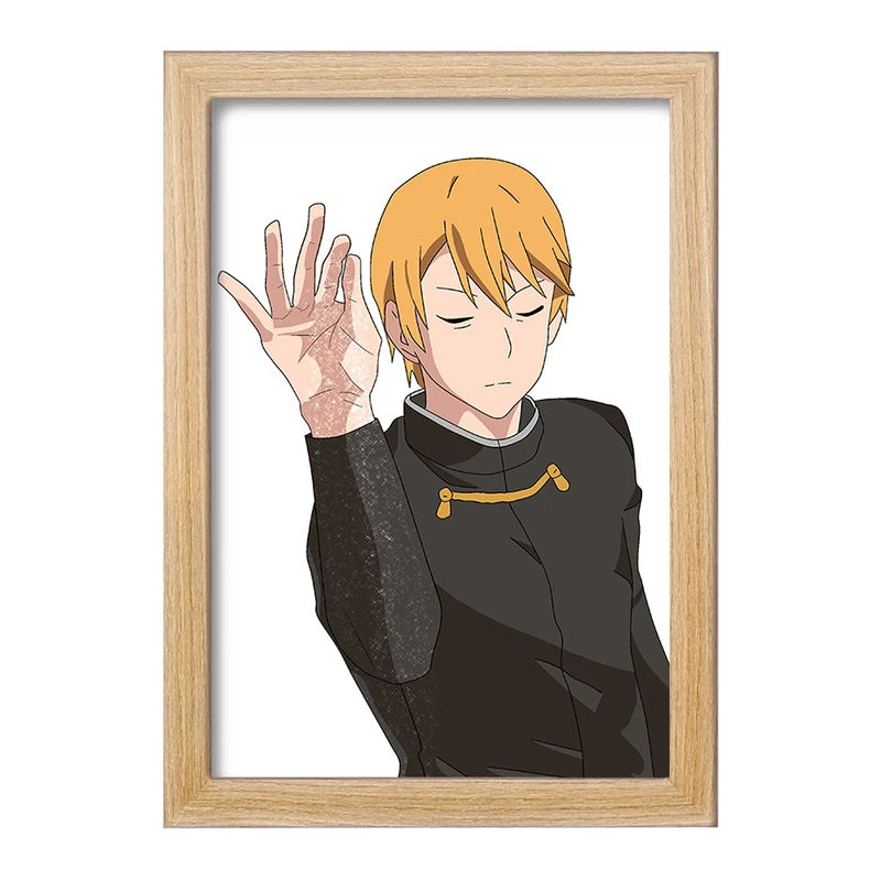 تابلو خندالو مدل میوکی ساما انیمه کاگویا ساما  کد 16010