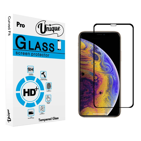 محافظ صفحه نمایش يونيک مدل +Clear مناسب برای گوشی موبایل اپل iPhone XS Max