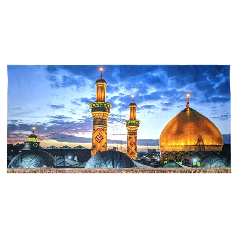 پرچم مدل محرم طرح حرم حضرت اباالفضل العباس علیه السلام
