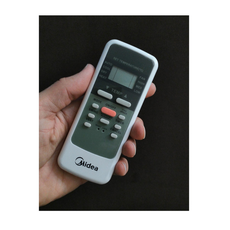 ریموت کنترل مایدیا مدل R51 مناسب برای کولر گازی میدیا Midea